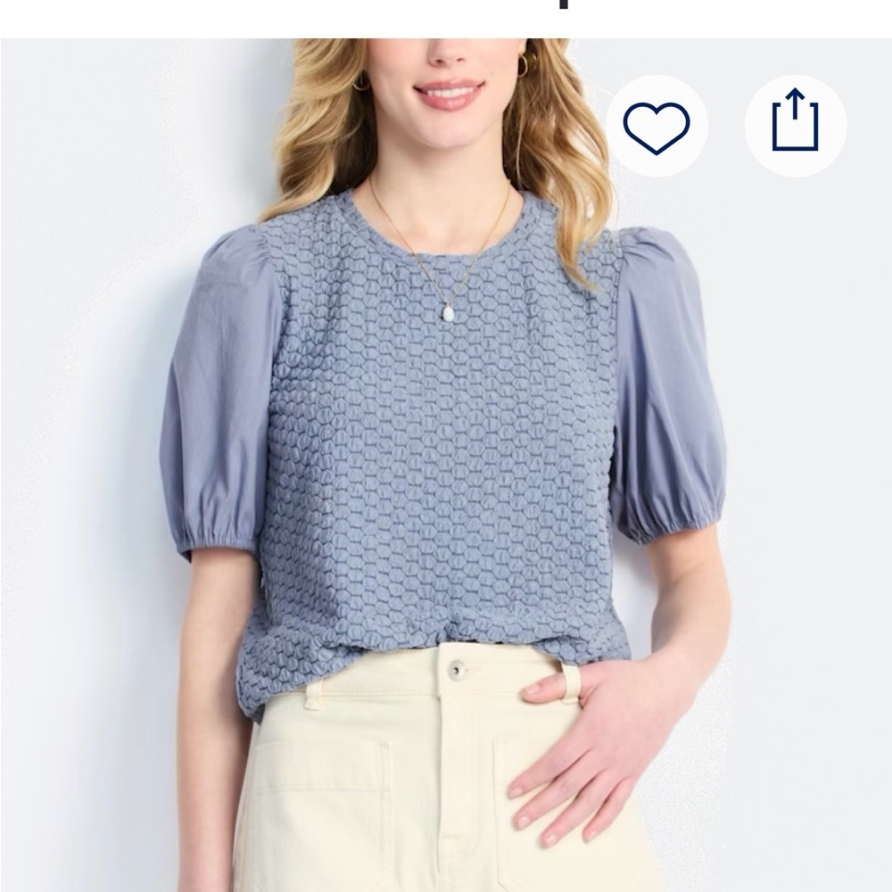 Pale Blue Women's Blouse